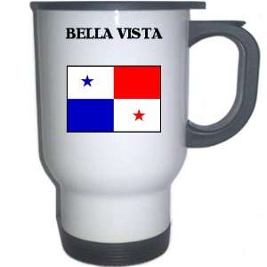  Panama   BELLA VISTA White Stainless Steel Mug 
