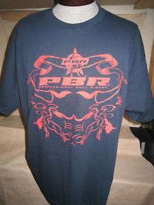New Mens Western Wrangler T Shirts Blue PBR  