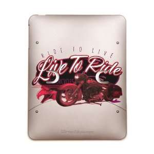  iPad 5 in 1 Case Metal Bronze Live to Ride Ride to Live 