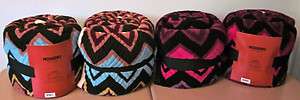Missoni for Target Limited Edition Zig Zag Purple Brown Throw Blanket 