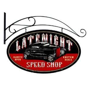  Latenite Speed Shop Metal Sign