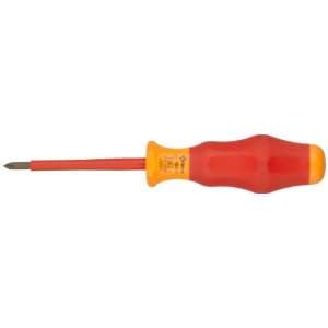  VDE 1162i Phillips Insulated Screwdriver, PH 1 Head, 80mm Blade Length