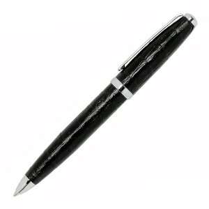  Black Leather Wrap Ballpoint Pen: Electronics