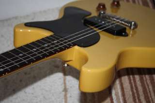 1989 Greco Les Paul Junior TV Yellow Guitar MIJ   P90 Pickup  
