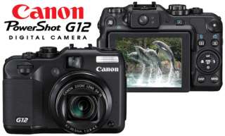 Canon PowerShot G12 Digital Camera + 16GB + Flash Kit 013803126815 