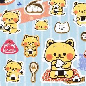  kawaii Nigirineko cat stickers from Japan Toys & Games