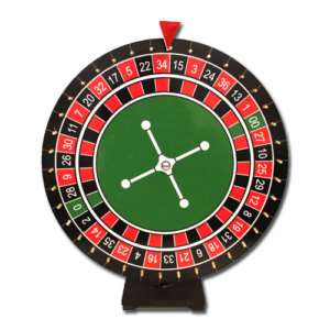 Deluxe 24 Inch Roulette Prize Wheel   New  