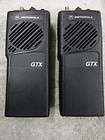 Motorola GTX800 800Mhz Portable radio PP/Conv M11UCC6DB1AN LOT 2 #Q