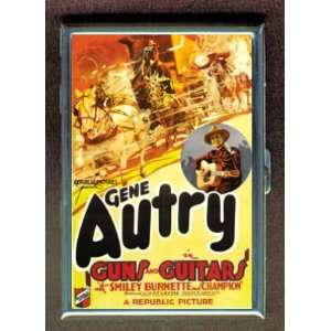 GENE AUTRY GUNS AND GUITARS 36 ID Holder, Cigarette Case or Wallet 