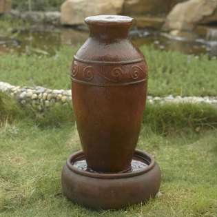 Fountain Cellar Classic Vase Outdoor Water Fountain at 