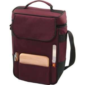  Brand Duet Wine and Cheese Picnic Tote Carrier Set 
