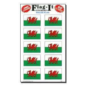 Wales   Country Stickers (60 Pack)