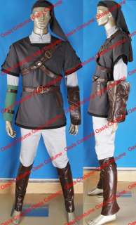 Legend of zelda Twilight Princess Link cosplay costume express Link 