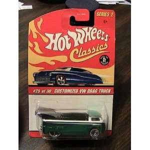   Series 2 Customized Green/White VW Drag Truck 25/30 Collector Car