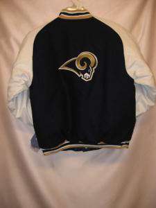 Saint Louis Rams NFL Youth VARSITY Jacket Medium *IR*  