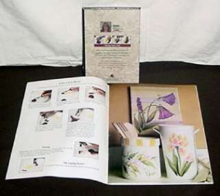  One Stroke 50 Flowers w/ Donna Dewberry DVD to Paint & Matching Book 