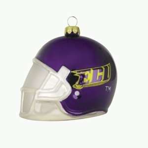  East Carolina Pirates NCAA Glass Football Helmet Ornament 