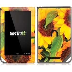   Sunflowers Vinyl Skin for Nook Color / Nook Tablet by Barnes and Noble