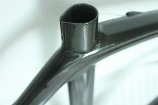 2012 full carbon road cycling frame fork 56cm aero bike frameset paint 