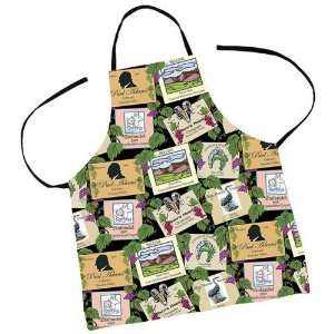  Two Dogs Barbecue   Apron   Wine