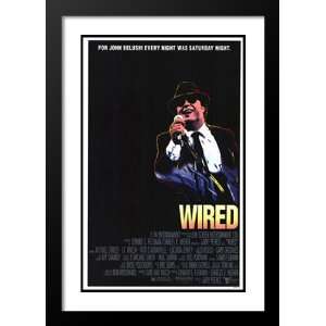  Wired 32x45 Framed and Double Matted Movie Poster   Style 