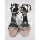 Valentino NEW VALENTINO Pink Rhinestone Detail Strappy Sandals Heels 