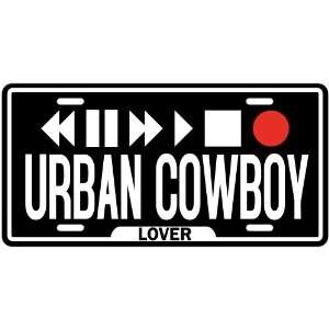    New  Play Urban Cowboy  License Plate Music: Kitchen & Dining