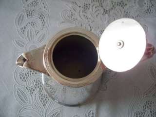 Antique English? Silver Plate Figural Spout Coffee / Tea Pot  