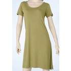 Casualmere Womens Eco Friendly Short Sleeve Scoop Neck Dress from 