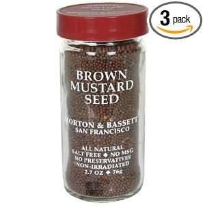 Morton & Basset Mustard Seed, Brown Grocery & Gourmet Food
