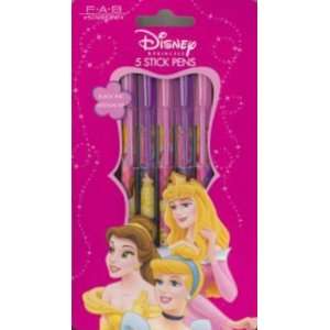  Disney Princess Cinderella Pop a point Pencils (5 Pcs Pack 