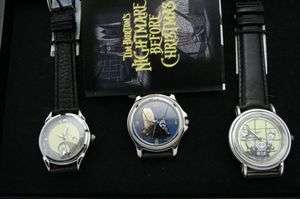   Disney Limited Edition Nightmare Before Christmas Fossil 3 Watch Set