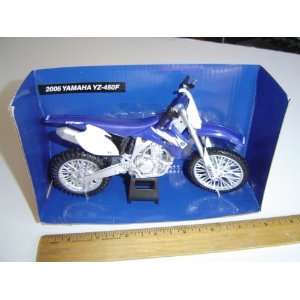  Yamaha YZ 450F Motorcycle 2006 Blue 112 Toys & Games
