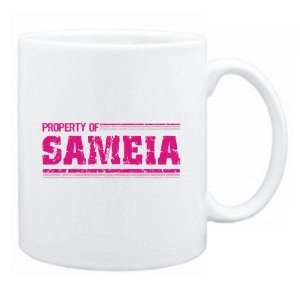  New  Property Of Sameia Retro  Mug Name