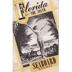  1941 Florida Seaboard Railway Brochure & Schedule 
