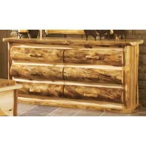  Cabelas Aspen Log 72 6 Drawer Dresser