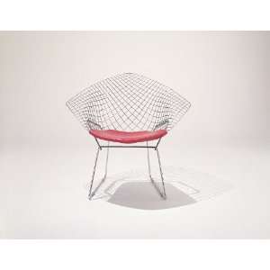  Knoll Bertoia Diamond Lounge Chair with Seat Cushion