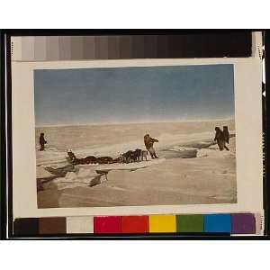  c1910 North Pole Expedition Crossing