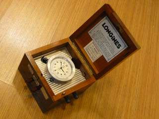 Longines Marine Chronometer Ship Clock Split Second  