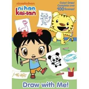 Nickelodeon Ni Hao, Kai Lan Draw with Me Activity Book 