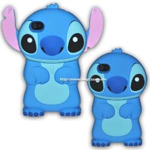 3d Stitch Hard Case for Iphone 4g/4s(at&t Only) Jc161c + Free Screen 
