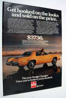 DODGE CHARGER 1976 PRINT AD  