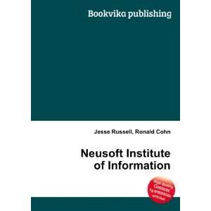  Neusoft Institute of Information Ronald Cohn Jesse 
