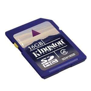  Kingston, 16GB SDHC Class 4 Flash Card (Catalog Category Flash 