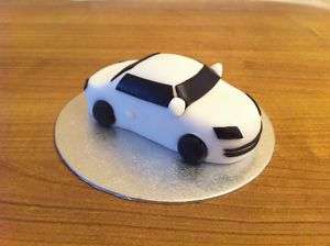 Edible Sports Car Cake Topper, birthday boy any colour  