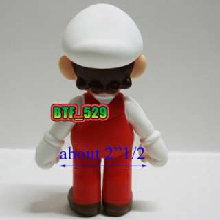   Mario Brothers Action Figure ( Fire Mario and Fire Luigi )  