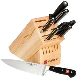 Wusthof Classic 8 Piece Knife Set with Block #8418 Made in Germany