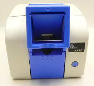 Zebra P210i P 210i Thermal Card ID Badge Printer USB 000004506324 