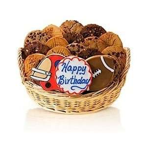 Happy Birthday Football Gift Basket Grocery & Gourmet Food