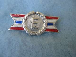 WW2 Home Front Army Navy Sterling E Production Award PB  
